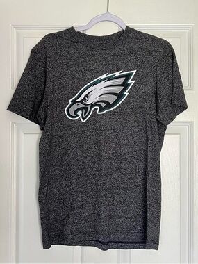 Men's Philadelphia Eagles black cotton t-shirt